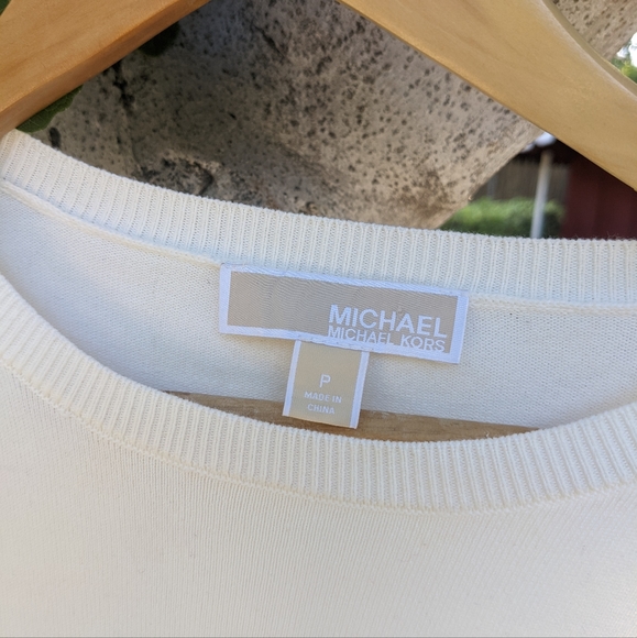 Off-white Michael Kors Knitted Mini Dress - Picture 2 of 2